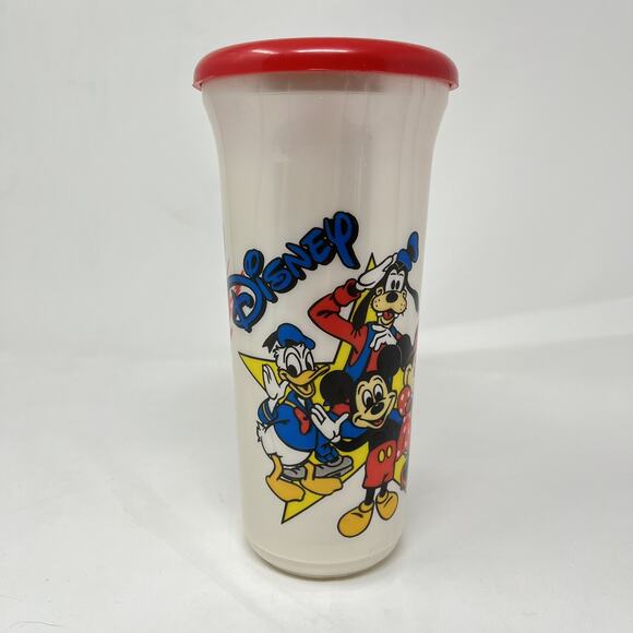 Vtg Disneyland Sport Quart Collectible Cup 32oz Whirley CocaCola Mickey Friends - Picture 4 of 11